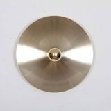 Brushed steel wall light from the 1970s.