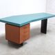 'Boomerang' ultra-rare desk by Jos De Mey for Van Den Berghe-Pauvers, 1960s.
