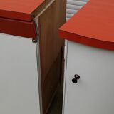 Formica sideboard with its 70' retractable table