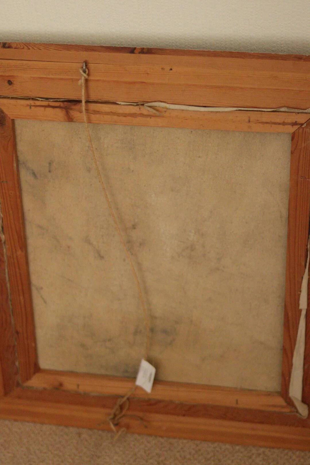 Maisons cachées par les arbres par Clas Walter Sundman