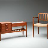 No. 36 teak planter by Arne Wahl Iversen for Vinde Møbelfabrik