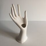 Hand vintage ceramic enamelled