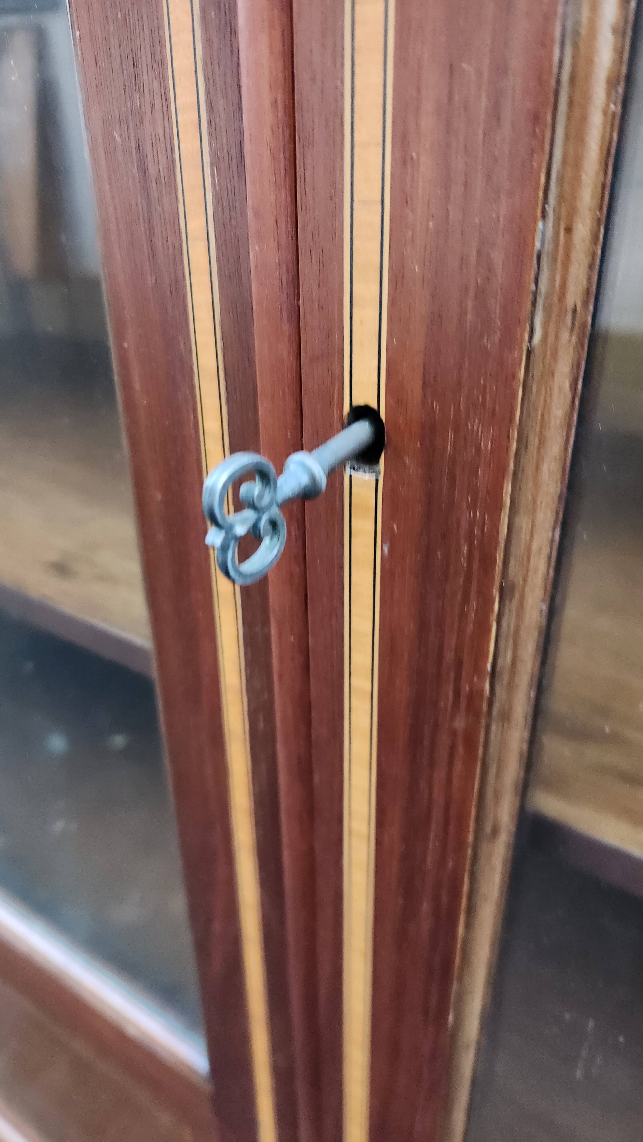 Ancien bibliothèque vitrée Louis XVI