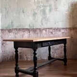 Table de ferme ancienne en chêne