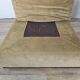 Trois fauteuils lounge en tissu années 70