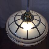 Vintage opaline suspension duo