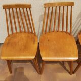 4 Scandinavian chairs like "Stockholm"
