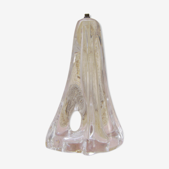 Daum crystal lamp base