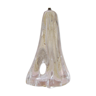Daum crystal lamp base