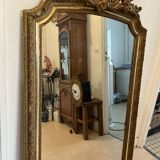 Grand miroir ancien de style Louis XV