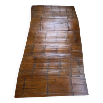 Wooden carpet Akha tribe Burma