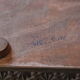 Hand-painted engraved and painted wooden box, seen from Moscow