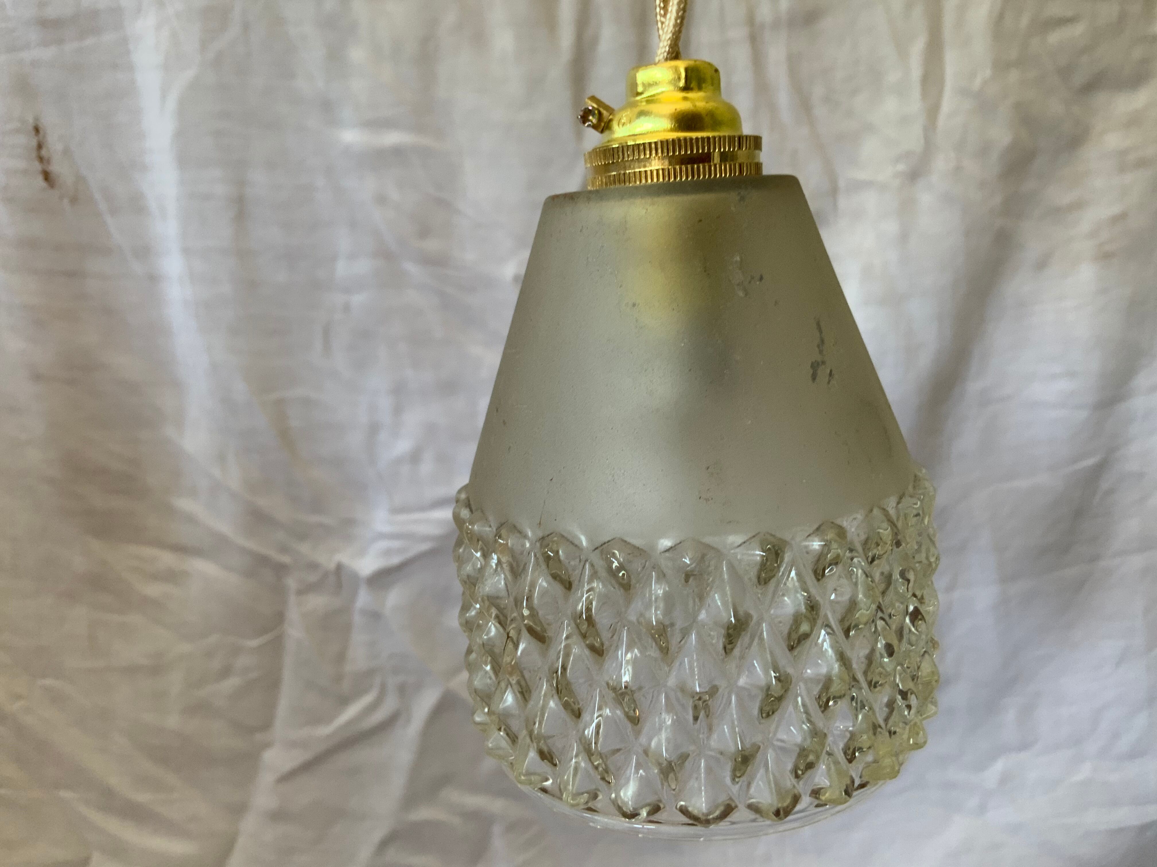 Trio of vintage suspensions