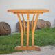 Table bois vintage, table bistrot Maison Guillaume a Bourges, table d'appoi