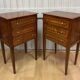 Pair of bedside tables in louis xvi style