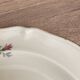 Set of 4 porcelain dessert plates