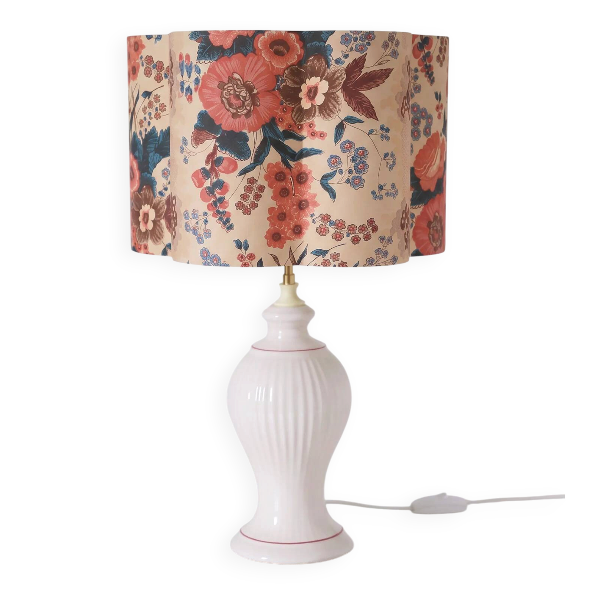 Flower-shaped lampshade Flora "Isabelle"