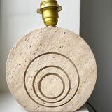 Travertine lamp Fratelli Mannelli