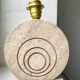 lampe en travertin de Fratelli Mannelli