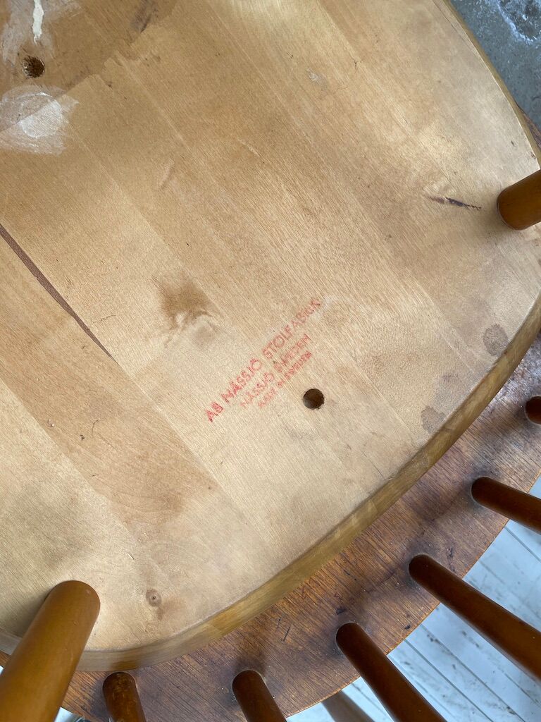 4 Scandinavian chairs Sweden Stolfabrik