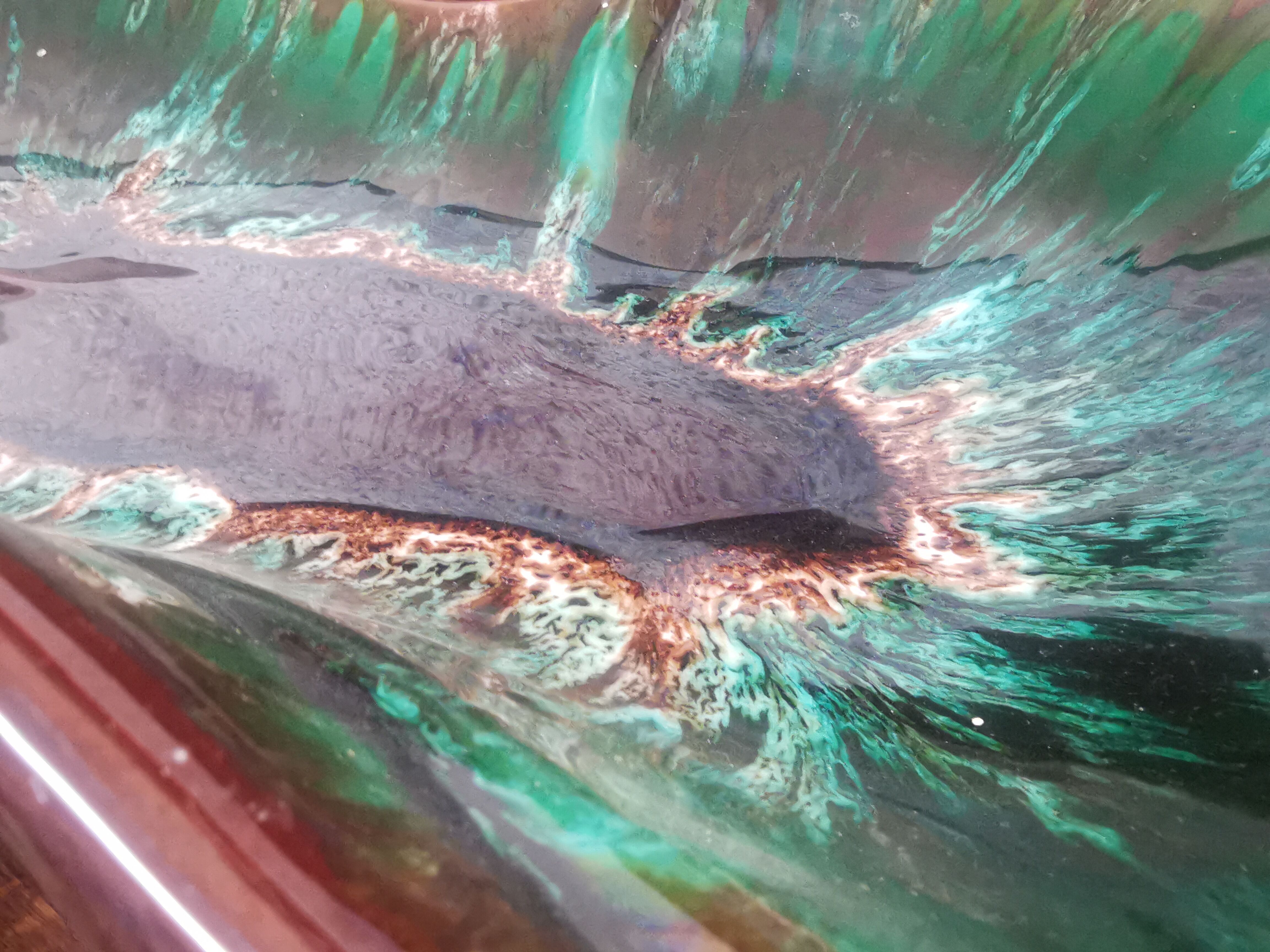 Ceramic centerpiece Vallauris mid century