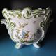 Large cache pot Moustier Sainte Marie in ceramic.