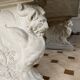 Jean-Charles Moreux style marble and stone table