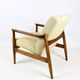 GFM-64 Armchair in Beige Bouclé attributed to Edmund Homa, 1970s