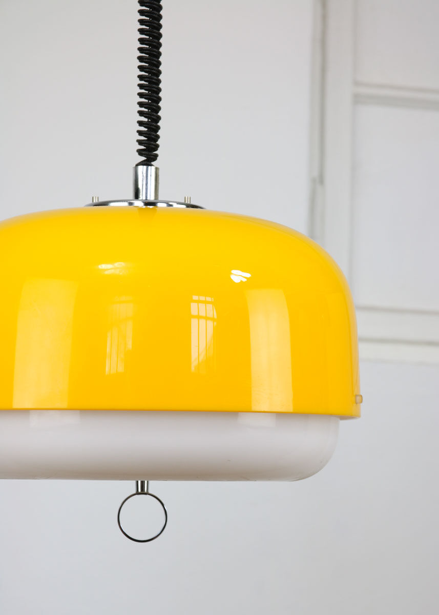 Medusa hanging lamp by Luigi Massoni for Guzzini, 1970s