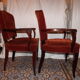 Pair of chairs Gaston fish 1950