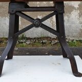 Table or console industrial machine foot 1900s
