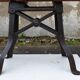 Table or console industrial machine foot 1900s