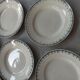 Plates in Amandinoise Saint-Amand earthenware