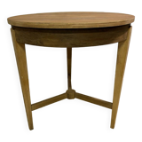 Round art deco chest table
