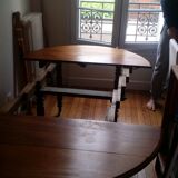 Table ronde  Louis Philippes à battants