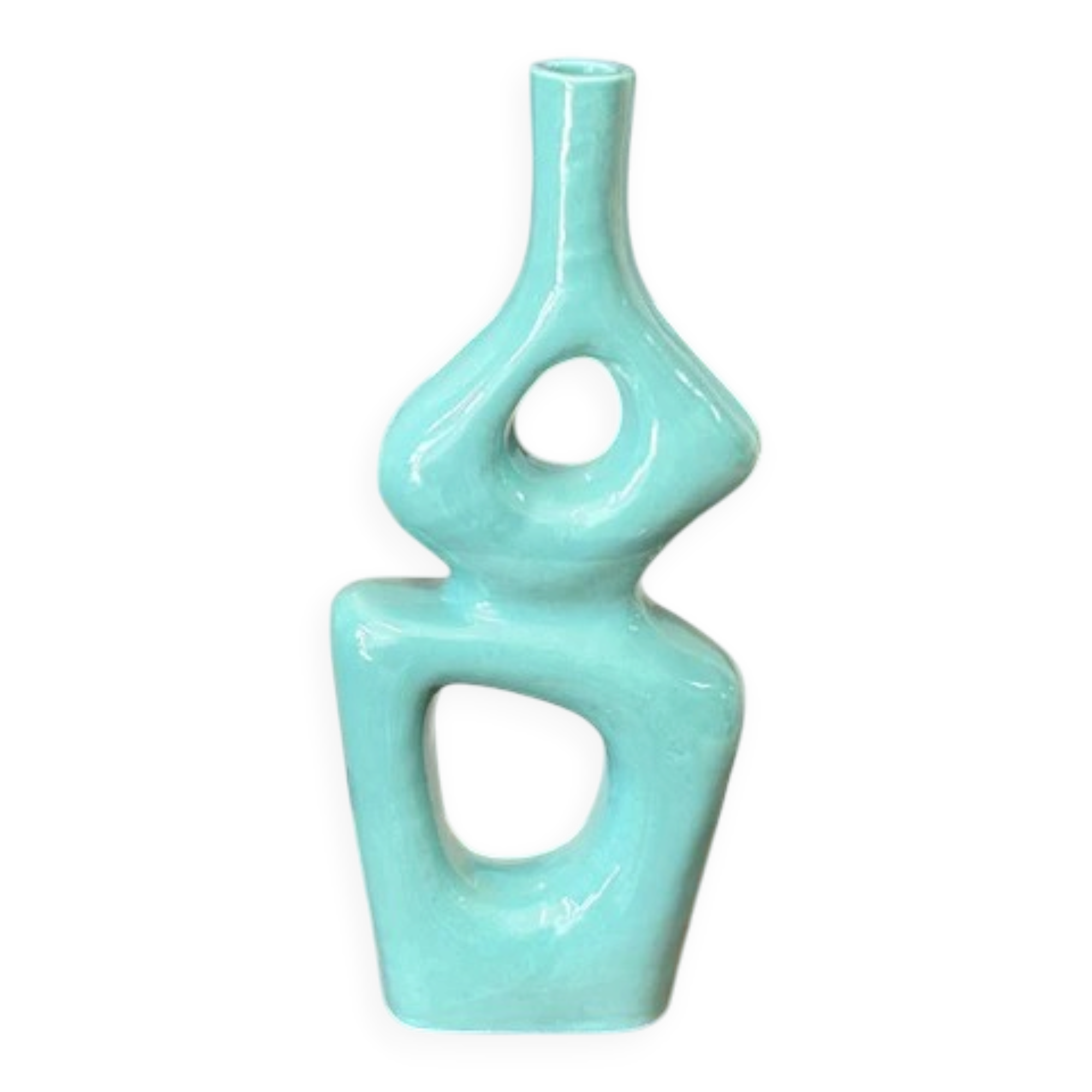 Agmar artisanal vase varnished