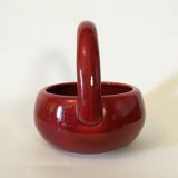 Paul Milet ceramic basket in Sèvres XXe