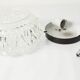 1960s floral round ceiling light