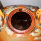 Ceramic teapots with bamboo handles by Elisabeth Wallet