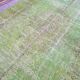 Green Vintage Turkish Rug sku v711