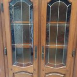 Furniture with shelves and glass doors