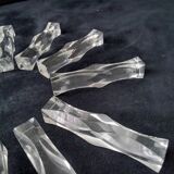 Box of 12 knife holders in Plexiglass