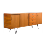 Enfilade 60s, walnut, restored