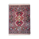 Hand made silk and wool area rug traditional tribal oriental rug- 113x174cm