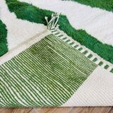 Traditional handmade pure wool Berber rug size 150 x 250 cm.