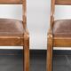 Chaises Barrette avec pieds sabre, lot de 4