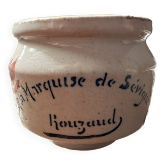 Ancien Pot à Confiture d’ Auvergne