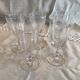 5 water glasses, Crystal Saint Louis, model Massenet with Venetian dimensions