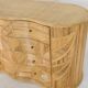 Commode « feuilles » en rotin 