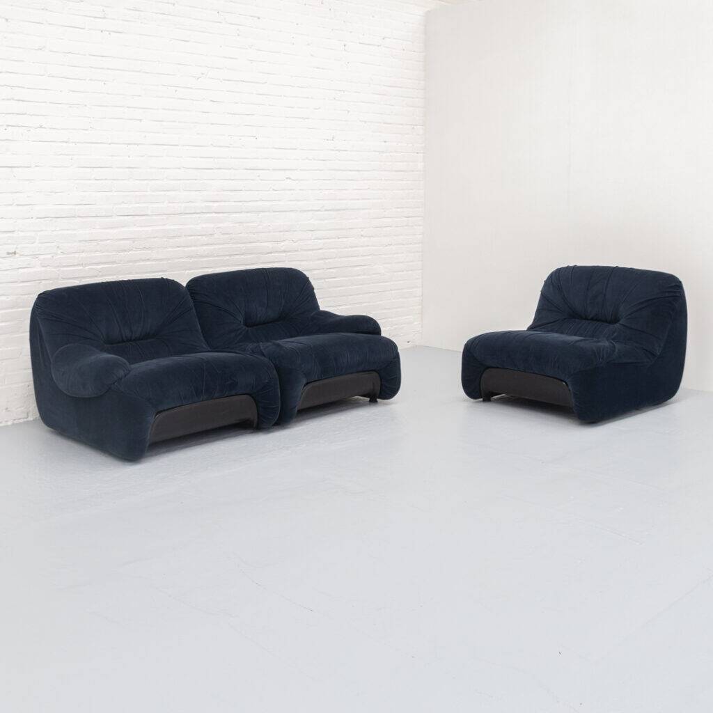 Malu modular sofa by Diego Mattu for 1P Italy 1970s
